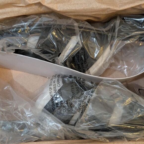 Madewell The Dixson Fisherman Mule Flats True Black Leather Sz 7.5 NEW - Picture 14 of 16